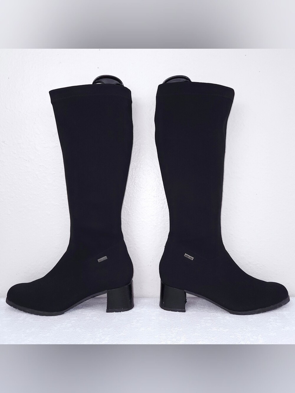ARA Gore-Tex Heeled Boots Black Waterproof Tall Knee-High Zip US 7.5